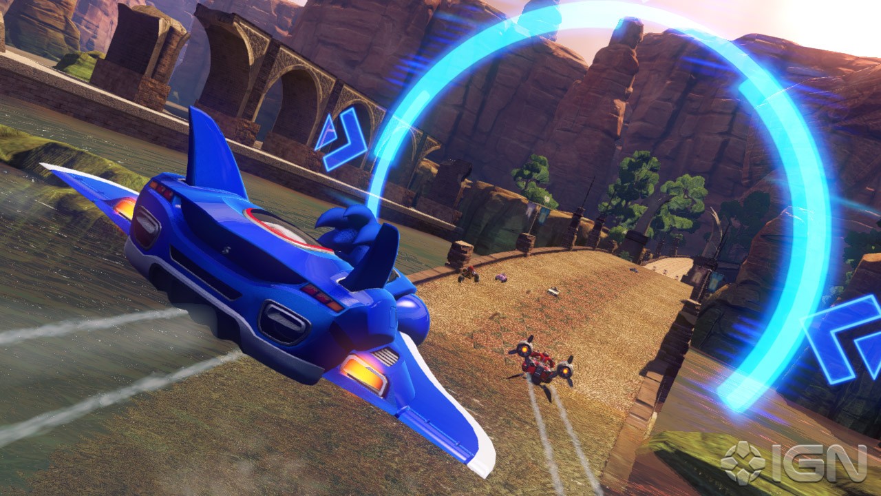 sonic and sega all stars racing transformed online
